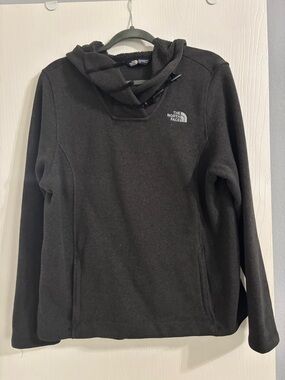 The North Face Women’s Grey Fleece Pullover Hoodie